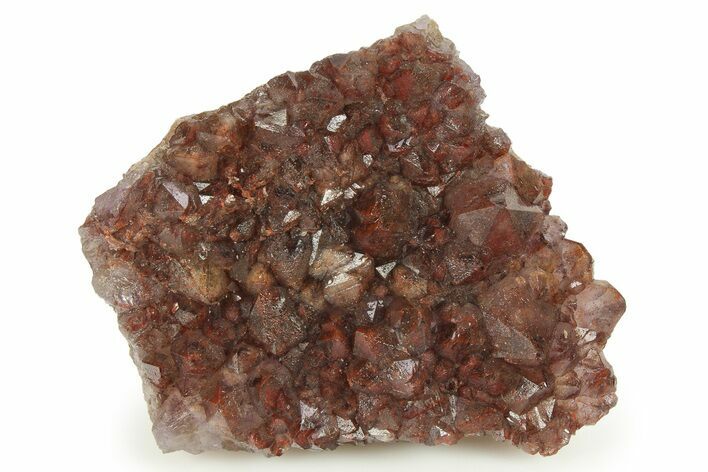 Thunder Bay Amethyst Cluster with Hematite - Canada #281244